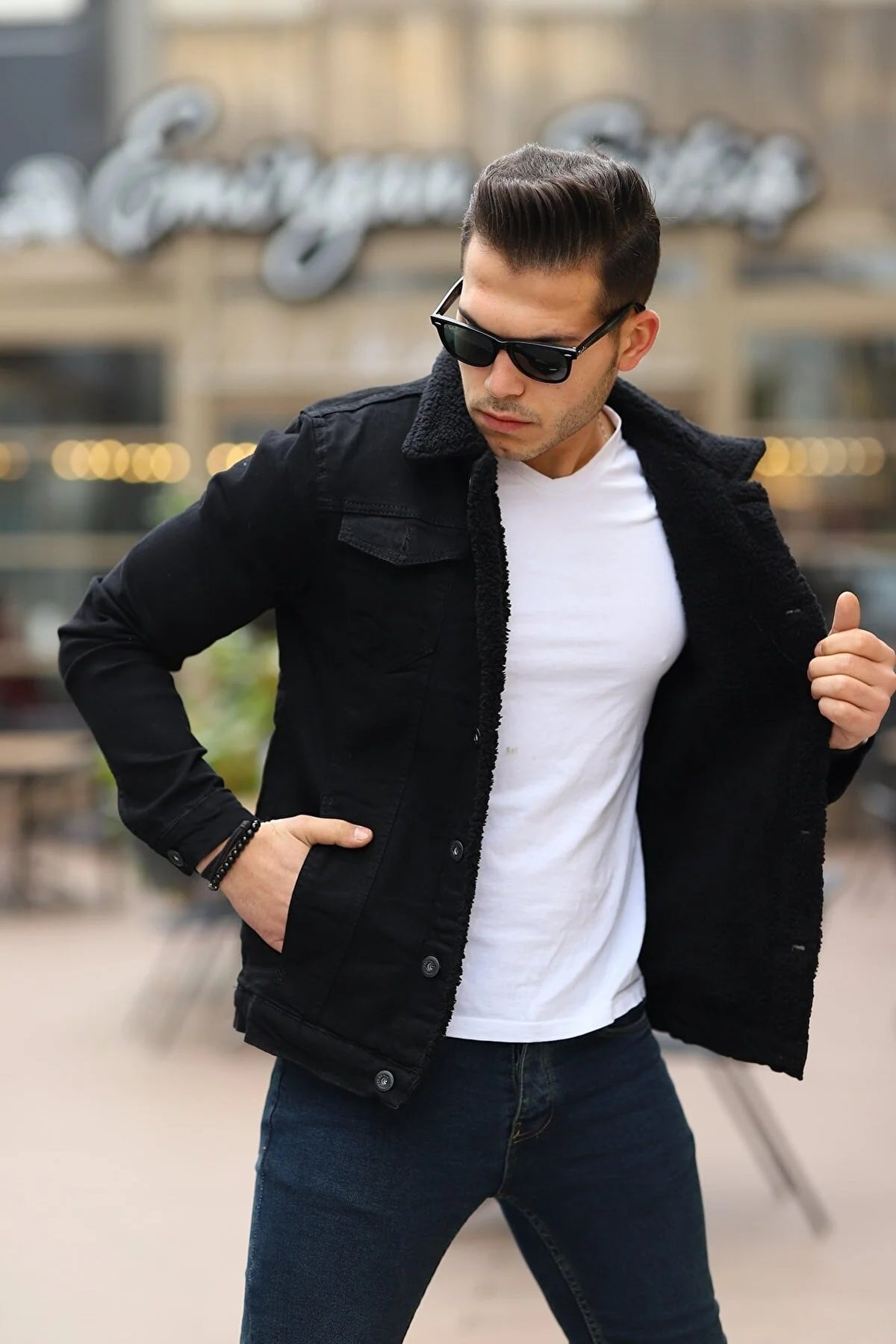 Shop Men s Jackets Coats Leather Denim Casual Styles for UK USA Ace Cart